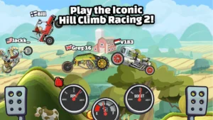 Hill Climb Racing 2 Mod Apk 1.57.0(Moonlander unlocked) 1